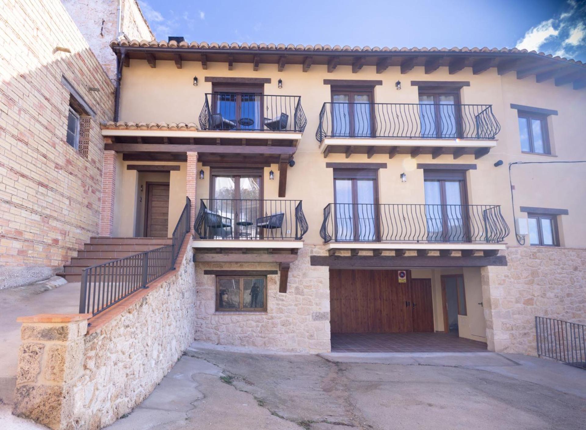 El Sueno Del Buho 3. Chimenea Y Terraza. Apartment Beceite Exterior photo